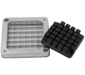 Fry Cutter Acero inoxidable +3 Blades Size, Fries Cutter Parts Fry Potato (9.5mm)