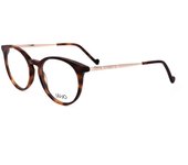 Monturas de gafas Liu Jo LJ2745 215 TORTOISE 49/18/140 MUJER Marrón 49 mm