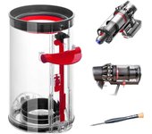 Contenedor de polvo compatible con la aspiradora Dyson V11 V15 SV14 SV15 SV22, piezas de repuesto del contenedor de polvo, accesorios de piezas de ...