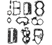 Kit de juntas Cabezal de potencia adecuado para Johnson/Evinrude 25/35Hp 2Cyl X-Ref 433941 18-4307 como se muestra