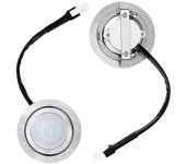 2 bombillas de luz de campana extractora, parrilla extractora de acero inoxidable Estufa de cocina empotrada de reemplazo de luz LED