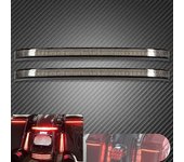 Alforja de motocicleta Luz indicadora de señal de giro de freno LED que fluye para Harley Touring Road Glide Electra Glide 2014-2022 2023Iluminació...