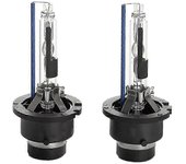 8000K 35W D2R Auto Xenon HID Bombilla de repuesto de faros (paquete de 2)