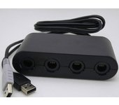 Adaptador de controlador de 4 puertos para Nintendo GameCube a Switch, Wii U y PC