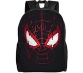 Mochila de Spider Man, Mochila casual ligera simple para niños adultos Estudiante, Mochila de viaje Mochila para computadora portátil para acampar ...