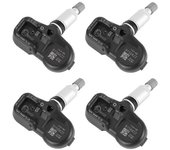Sensor de presión de neumáticos de coche TPMS 42607-48020 de 4 piezas para C- Pacific PMV-C215 LS500H LX570 RX450H Negro