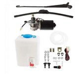 Limpiaparabrisas Utv con motor eléctrico de 12v con kit de bomba de lavado de parabrisas para Utv - Rzr 570 800 900 1-
