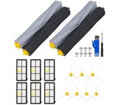 Para iRobot Roomba 860 865 870 880 896 960 966 971 976 980 981 Robot aspirador Cepillo lateral principal Piezas de filtro Hepa Como se muestra