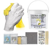 Kit de fundición a mano de bricolaje Manos yeso Estatua Moldeo Juego de mano Artesanía para parejas