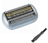 Cabezal de afeitado de repuesto 94M para afeitadora eléctrica Series 9/9 Pro Men'S 9040s, 9080cc, 9093s, 9095cc Plata