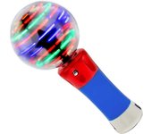 Varita mágica de bola para niños, juguete LED giratorio con varita luminosa para niños y niñas. Proporciona juguetes sensoriales para el autismo co...
