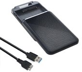 Caja SSD SATA USB3.0 de 2,5" Caja SSD USB3.0 Caja externa de 5 Gbps Disco sólido