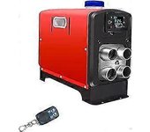 Calentador de aire diesel todo en uno, calentador de estacionamiento de combustible de 12 V / 24 V, 5 KW, con pantalla LCD y control remoto para ca...