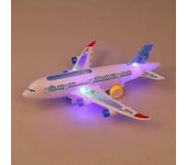 Avión eléctrico del avión de pasajeros con la música luces sonido del juguete del avión A380 luces pasajero APW