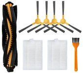 compatible con LIECTROUX C30B XR500 E30 Proscenic 800T 820S 820T 830T Robot Aspirador Cepillo Lateral Principal Filtro Hepa Mopa Trapo Pieza de rep...