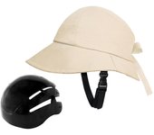 Casco de bicicleta Sombrero en forma de casco Sombrero de pesca Sombrero para el sol Casco de ciclista Tipo de sombrero Gorra de casco para el trab...