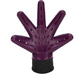 Difusor de secador de pelo en forma de mano, accesorios de secador de pelo de plástico Herramientas de peinado de salón