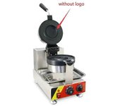 mickcara 110V 220v Forma Girar Helado Waffle Hamburguesa Pan Hine Hine Caliente Panini Prensa Brioche Ufo Hamburguesa Maker