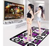 Esteras electrónicas Ejercicio Fitness Juego de almohadilla antideslizante para TV Pc Mat Juego doble para niños Adultos Hdmi Wireless Music Dancin...