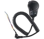 Generic Micrófono PTT del altavoz de la mano de la radio marina HM-164B para el microph de la radio marítima ICOM IC-M45/M59/M304/M411/M412 Negro