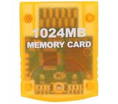 Para la consola de juegos WII Gamecube 1024MB Accesorios de juego de tarjeta de memoria de gran capacidad