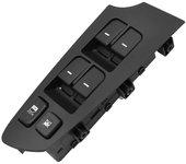 Coche para Forte Cerato 2010 2011 2012 2013 LH Puerta izquierda Lado del conductor Interruptor de elevalunas eléctrico 93570-1M100WK Negro