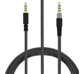 Para Hyperx Cloud Para Alpha Gaming Cable de auriculares Cable trenzado de nylon Cable de reemplazo
