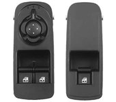 unbrand 156080933 156085172 Interruptor de ventana de coche Accesorios de coche para ALFA ROMEO Mito 955 2008-2018 Negro