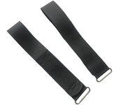 2x Correas de pedal de bicicleta estática Correas de pedal de máquina de remo Entrenamiento de piernas ajustable universal para accesorios de equip...