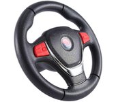Controlador de conducción universal S9088 S2388 S2588 Piezas de repuesto Cochecito de coche infantil Coche eléctrico Volante de juguete Negro