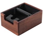 Coffee Knock Box, Espresso Knock Box Espresso Dump Bin Separación y desmontable Como se muestra