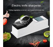 Afilador de cuchillos eléctrico Afilador de piedra de cocina profesional Cuchillos de amoladora de piedra
