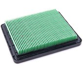 vhbw Filtro compatible con McCulloch M53-160AWRPX, M46-160AWRPX, M56-190AWFPX, M53-190AWRPX Cortacésped - 3 x 11 x 1,9 cm Negro/verde