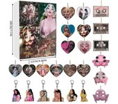 Calendario de Adviento de Navidad Melanie Martinez Caja Ciega Cuenta Regresiva de Navidad Caja Ciega Colgante Árbol de Navidad A