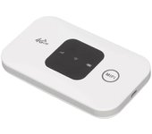 Punto de acceso a Internet portátil 4G LTE, enrutador WiFi inalámbrico, admite de 8 a 10 usuarios, enrutador inalámbrico 4G Blanco