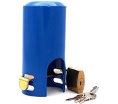 Cerradura de grifo de agua Grifo de manguera para exteriores/cocina/jardín Cerradura de grifo Antirrobo Grifo de metal a prueba de niños P Como se ...