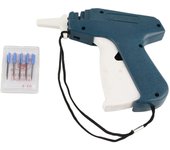 Pistola de etiquetado, pequeña y ligera pistola de etiquetado de ropa con mango cómodo, 5 agujas para el hogar, tiendas, boutiques, minoristas