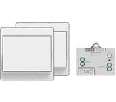 Interruptor inalámbrico resistente al agua para luces y electrodomésticos: autoalimentado, control remoto, fácil instalación (1 TB 2)
