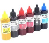 Tinta de sublimación de transferencia de calor única de 6 colores * 100ML 312XL 314XL 378XL 478XL 01U para Epson Expression Photo HD XP-15000 XP-15...