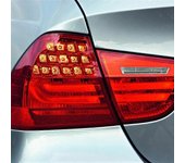 Luz trasera de la luz trasera del coche Luz de freno para E90 Serie 3 2008 2009 2010 2011 63217289425 Izquierda Rojo