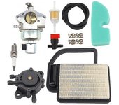 Carburador para Kohler Courage SV530 SV540 SV591 CV492 15-21HP Motor con filtro de aire 20 083 02-S 24 393 16-S Bomba de combustible multicolor