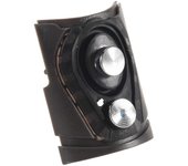 Para secador de pelo supersónico HD01 / HD02 / HD03 Interruptor de encendido universal Botón Botón Almohadilla de goma Piezas de repuesto 1Set Negro