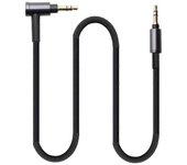 Cable de audio auxiliar para auriculares inalámbricos WH-1000xm3 WH-CH700N MDR-1ADAC WH-H900N Negro