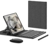 Para el teclado y el mouse Samsung Galaxy Z Fold 6, actualice el teclado Bluetooth magnético portátil con estuche de cuero y bolígrafo capacitivo F...
