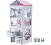 Succebuy Máquina de garra, diámetro de la mandíbula de 0-80 mm 0-130 mm elevación de la mandíbula, grúa Prize Grabber Juguetes comerciales del jueg...