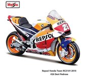1:18 NUEVO GP Racing 2023 Repsol Honda Team MARQUEZ #93 #44 Motocicleta de aleación ESPARGARÓ Colección de modelos de regalo juguete 26 Dani Pedrosa