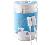 30pcs Baby Tongue Cleaner Cepillo de dientes gasa desechable Varilla de papel Limpieza oral infantil Stick Cuidado dental