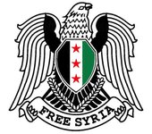 Vinilo Decal Escudo De Armas De Siria Para Siria / Syrien / Free Siria Car Sticker Decoración impermeable V8887-C 30x29 cm