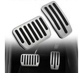Pedal de aleación de aluminio para Tesla Model 3 Y Acelerador de gasolina Combustible Pedal de freno Almohadillas de pedal Almohadillas de pedal Cu...