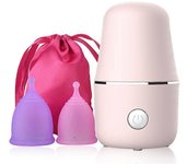 Paquete de copas menstruales + vaporizador: ¡todo lo que necesitas para comenzar tu viaje con la copa menstrual! - Higiene femenina - Sin fugas - h...